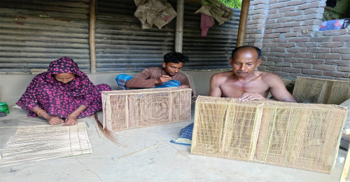 মাছ ধরার ‘বিত্তি’ তৈরী করে স্বচ্ছল চুয়াডাঙ্গার ২০০ পরিবার 