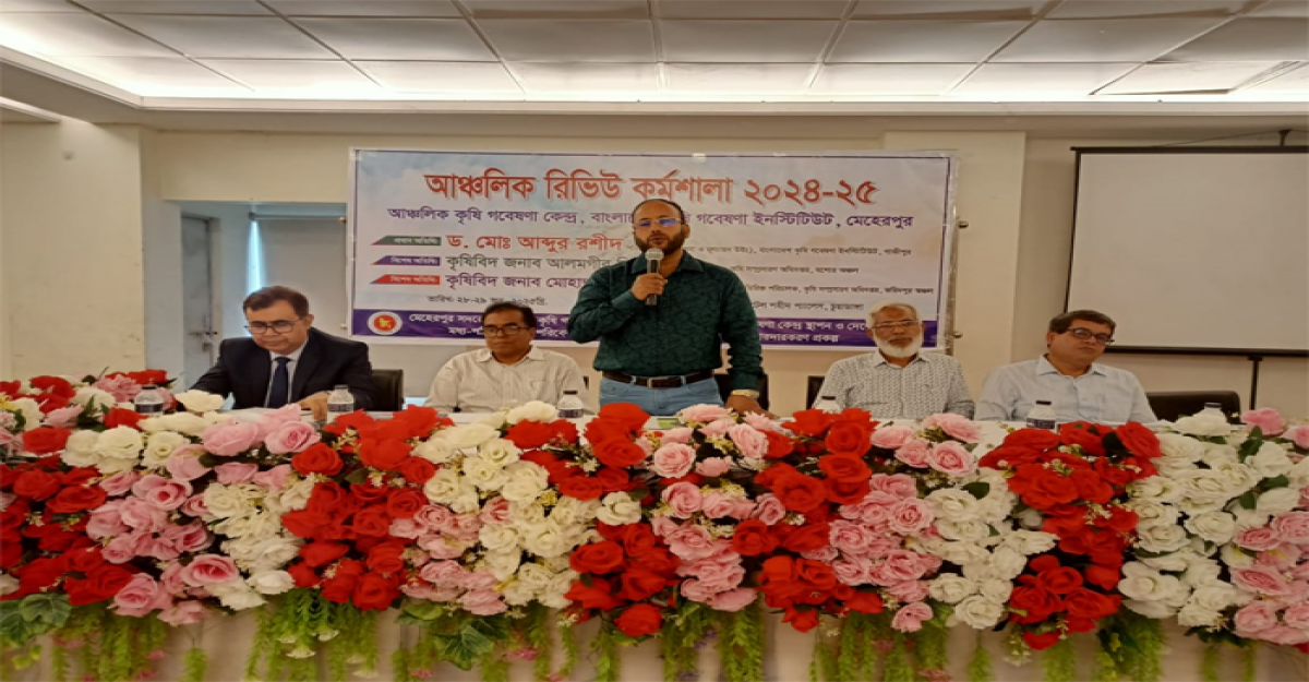 চুয়াডাঙ্গায় গবেষণা কার্যক্রম প্রকল্পের আঞ্চলিক রিভিউ কর্মশালা শুরু