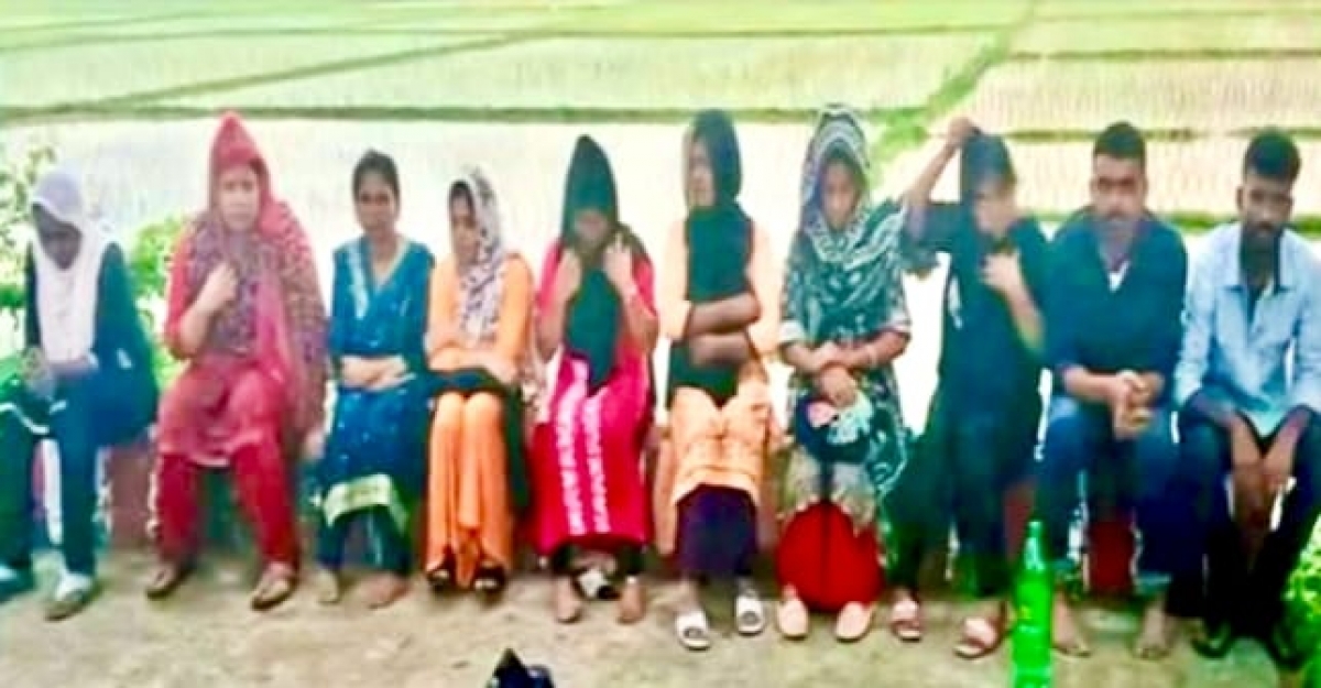 নওগাঁ সীমান্তে ১০ বাংলাদেশীকে পুশইন