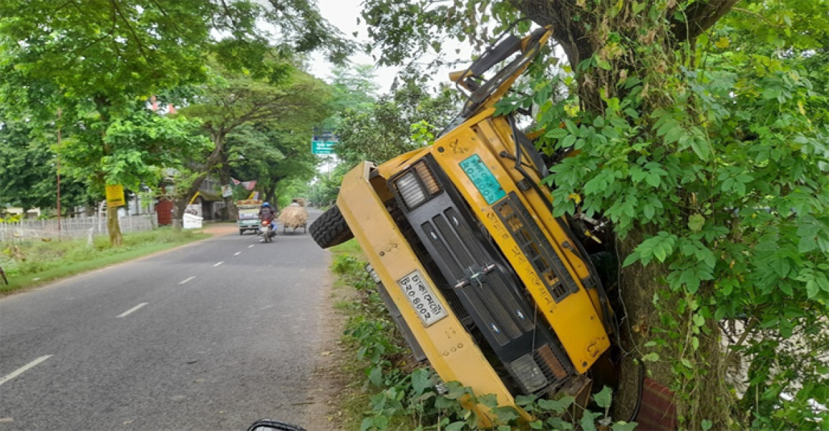 আলমডাঙ্গায় ট্রাক নিয়ন্ত্রণ হারিয়ে চালক নিহত 