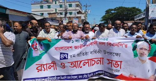 মদনে বিএনপি'র ৪৭তম প্রতিষ্ঠা বার্ষিকী পালিত