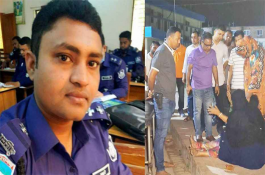বাঁশবোঝাই ট্রাকের পেছনে বাসের ধাক্কা, পুলিশ কর্মকর্তাসহ নিহত ৩