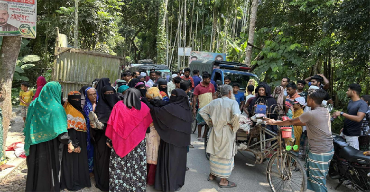 সালথায় মটরসাইকেলের ধাক্কায় বৃদ্ধা নিহত