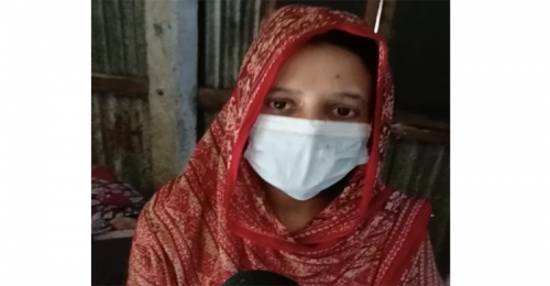সন্তানের স্বীকৃতির দাবিতে ৫ দিন ধরে অনশনে দুই সন্তানের মা