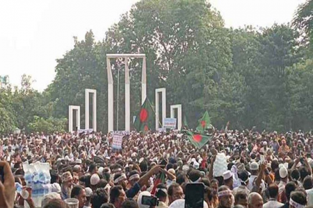 ‘লং মার্চ টু যমুনা’ স্থগিত, অনশনের ঘোষণা শিক্ষকদের