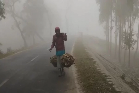 শীতে কাঁপছে তেঁতুলিয়া, শৈত্যপ্রবাহের আভাস
