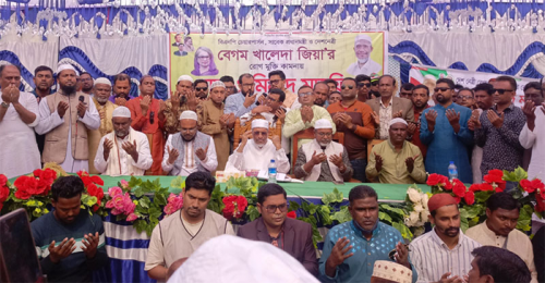 নেত্রকোনা ৪ আসনে বিএনপি প্রার্থী বাবরের গণসংযোগ
