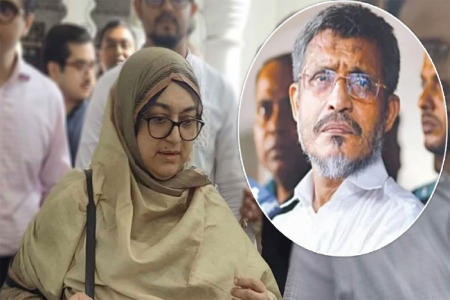 নির্বাচন থেকে সরে গেলেন বাবরের স্ত্রী