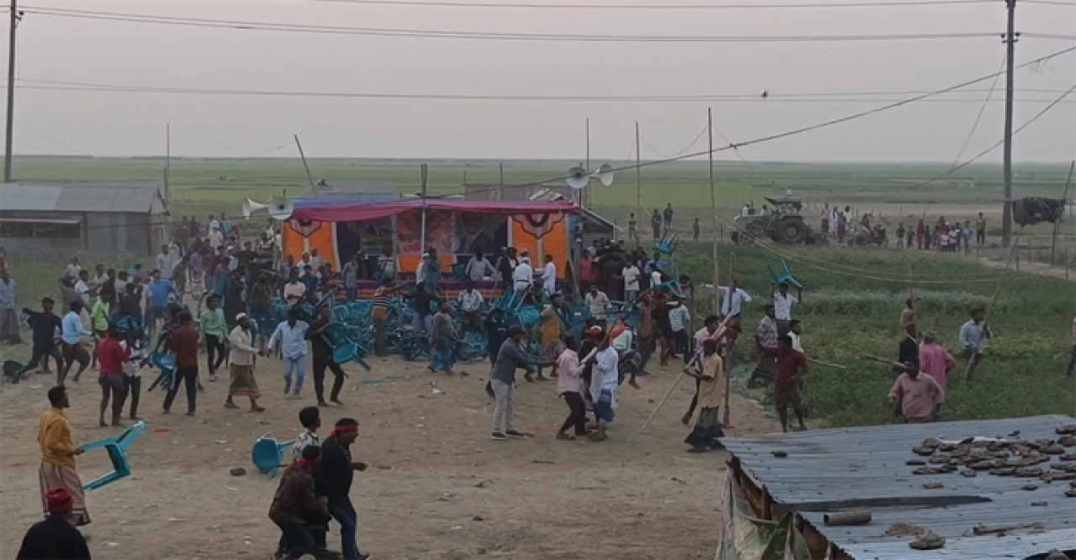 কিশোরগঞ্জে বিএনপির দুই গ্রুপের সংঘর্ষ, আহত ৩০ 