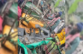 বাঘায় সিএনজি-ভটভটির মুখোমুখি সংঘর্ষে নিহত ৩