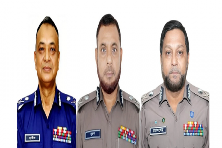 র‍্যাব, এসবি ও সিআইডির প্রধান পদে পরিবর্তন