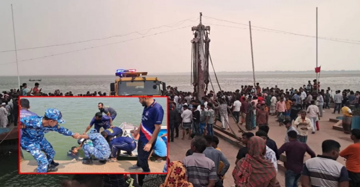দৌলতদিয়া ঘাটে বাসডুবির ঘটনায় প্রাণহানি বেড়ে ২৬