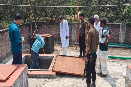 তেল মজুত রেখে বিক্রি না করায় ফিলিং স্টেশনকে জরিমানা  