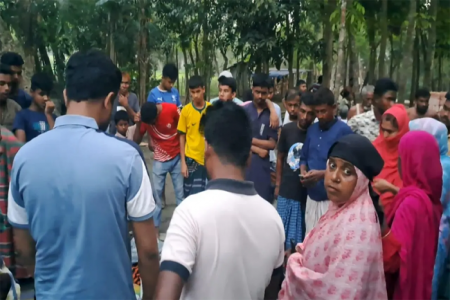 টিনশেড ঘরের কাজ করতে গিয়ে বিদ্যুৎস্পৃষ্টে ২ জনের মৃত্যু