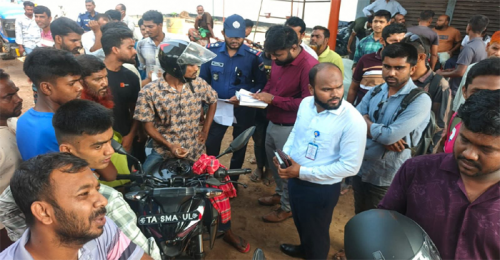 জীবননগরে তেল পাম্পে বিশৃঙ্খলা করার অপরাধে যুবকের কারাদণ্ড