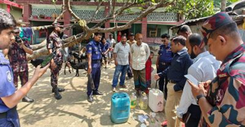 জীবননগরে অবৈধভাবে তেল মজুদের দায়ে দুই জনের জরিমানা ও কারাদণ্ড
