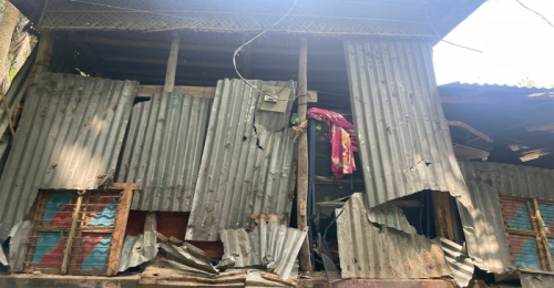 সালথায় টর্চলাইট জ্বালিয়ে দুই পক্ষের সংঘর্ষে আহত ৩০, বাড়িঘর ভাঙচুর