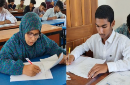 ২৯ বছর পর ছেলের সঙ্গে এসএসসি পরীক্ষা দিচ্ছেন মা