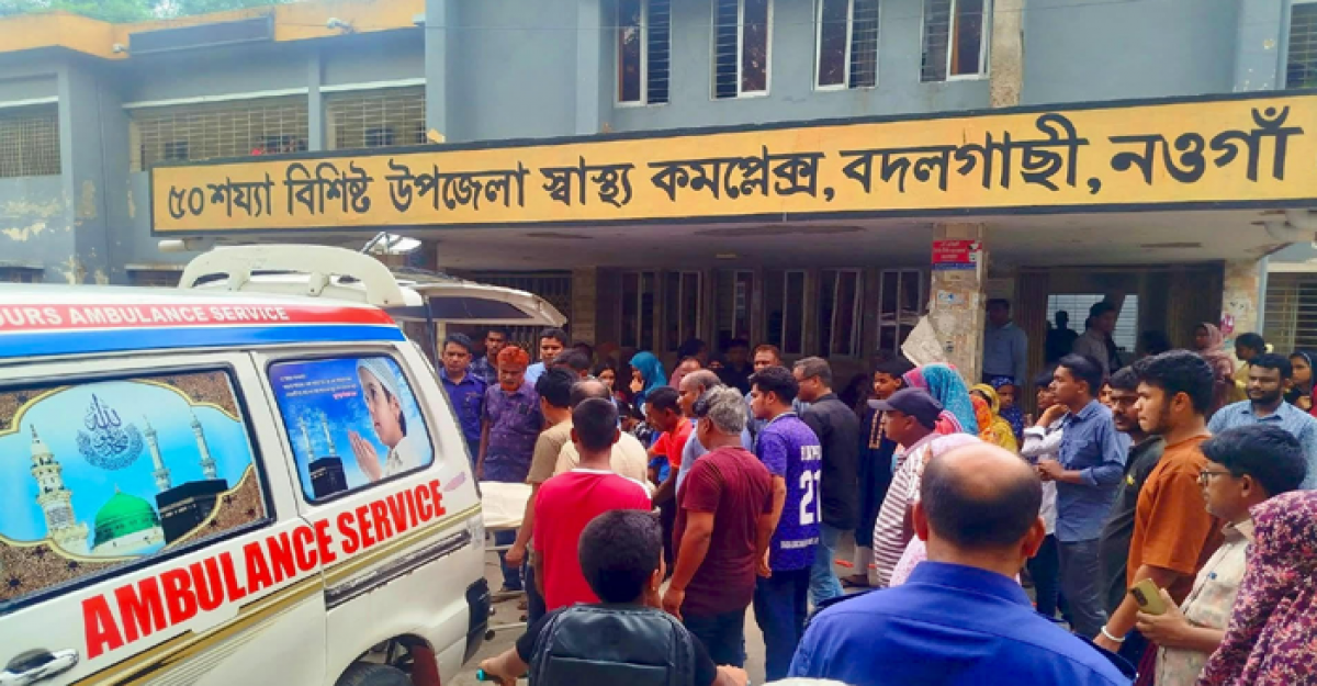  বদলগাছীতে শিক্ষকের মৃত্যুর খবরে প্রাণ গেল স্কুলছাত্রীর