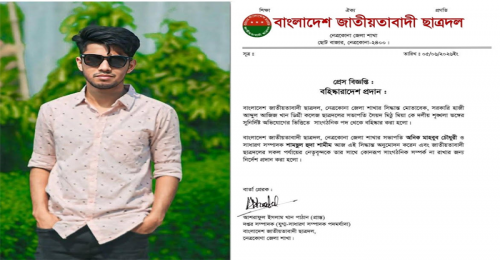 পুলিশের ওপর হামলা মদনের সেই ছাত্রদল নেতা বহিষ্কার