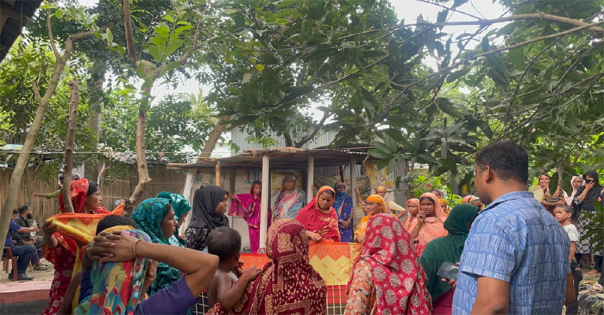 সালথায় তরুণীর মরদেহ উদ্ধার