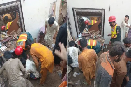  পাকিস্তানে কোচিং সেন্টারের ছাদ ধসে ১৪ শিশু নিহত