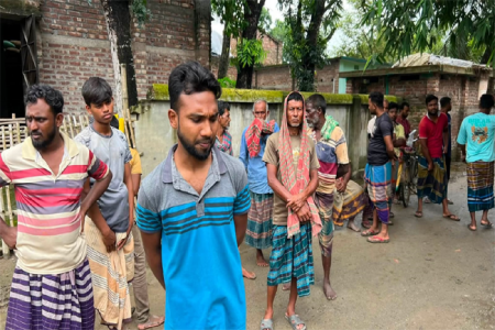 দামুড়হুদায় বিদ্যুৎস্পৃষ্ট হয়ে গৃহবধূর মৃত্যু