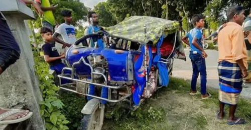 জীবননগরে সড়ক দুর্ঘটনায় নারীর মৃত্যু, আহত-৬