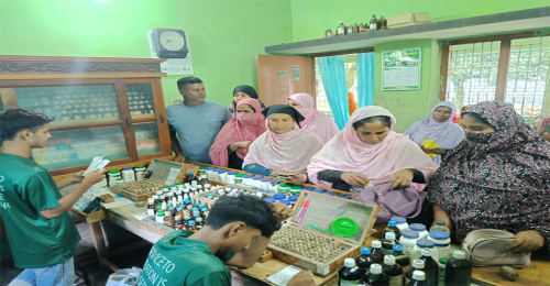 জীবননগরে নেদায়ে ইসলাম ফ্রাইডে ফ্রি ক্লিনিকে দিনব্যাপী ফ্রি চিকিৎসা 