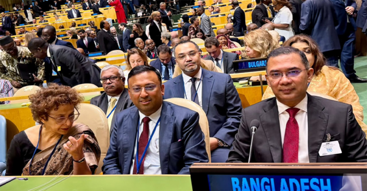 জাতিসংঘের সাধারণ পরিষদের অধিবেশনে যোগ দিলেন প্রধানমন্ত্রী