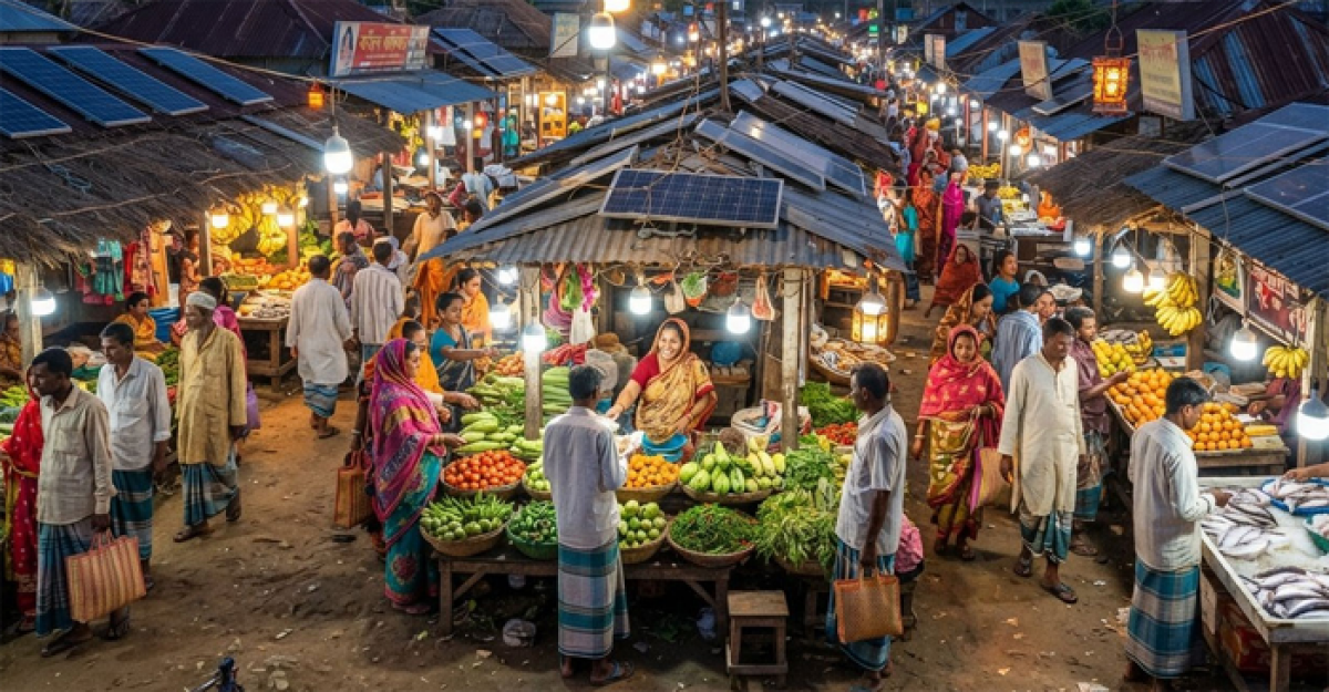 হাট-বাজারে সৌরবিদ্যুৎ ব্যবস্থা স্থাপন বাধ্যতামূলক করল সরকার