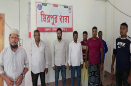 থানা থেকে কৃষক লীগ নেতাকে ছাড়াতে এসে জামায়াত নেতাসহ আটক ৮