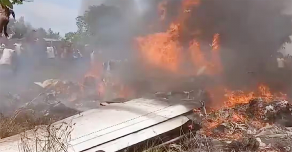 কঙ্গোতে সামরিক বিমান বিধ্বস্ত, নিহত ১৪