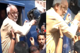 ‘আমি আওয়ামী লীগ না’ বলে হেলমেট ছুঁড়ে ফেললেন জামায়াত নেতা 