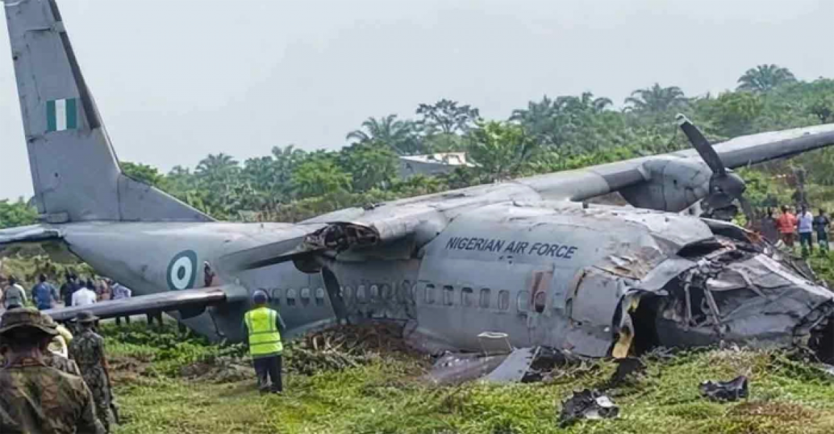 নাইজেরিয়ায় সামরিক বিমান বিধ্বস্ত, ৩২ আরোহীর সবাই নিহত