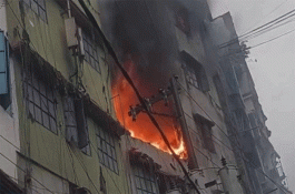 কেরানীগঞ্জে পোশাকপল্লীতে আগুন, নিয়ন্ত্রণে ফায়ার সার্ভিস 