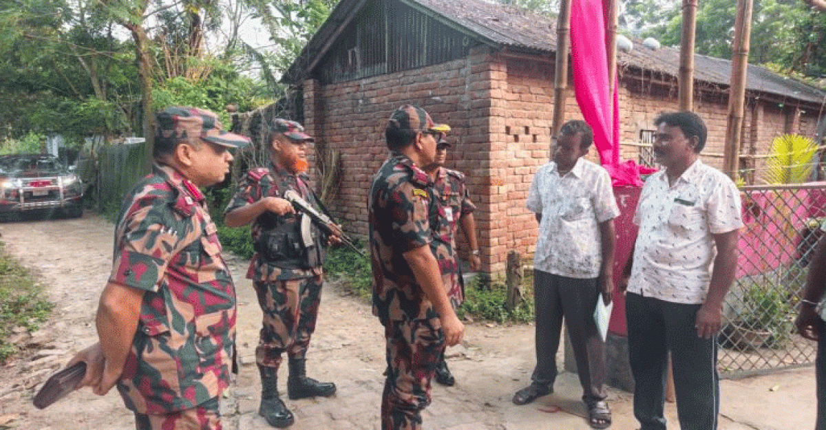 যশোর রিজিয়নের ২২২ পূজামণ্ডপে মোতায়েন থাকবেন প্রায় ২ হাজার বিজিবি সদস্য