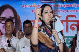 আমার এলাকায় চাঁদাবাজি হলে রাজপথে দাঁড়াব : রুমিন ফারহানা