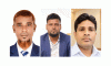 সালথা যুবদলের আহ্বায়ক হাসান আশরাফ, সিনিয়র যুগ্ম আহবায়ক কামরুল, সদস্যসচিব এনায়েত 