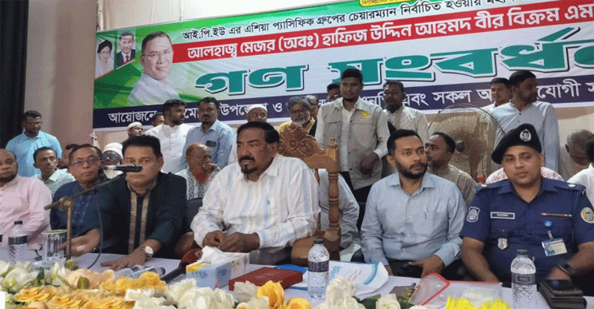 আওয়ামী লীগ ১৬ বছরে নজিরবিহীন লুটপাট করেছে: স্পিকার হাফিজ