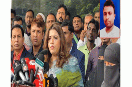 সৌদিতে নিহত শাহেদের মরদেহ গ্রহণ করলেন শামা ওবায়েদ