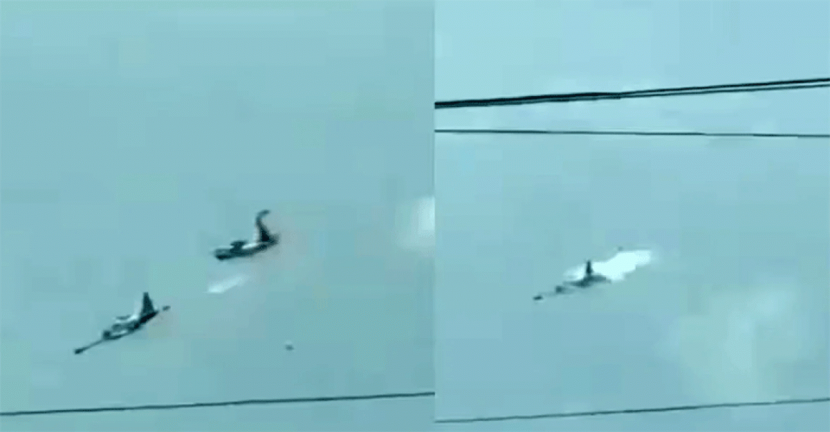 মাঝ আকাশে দুই বিমানের সংঘর্ষ, নিহত ৪