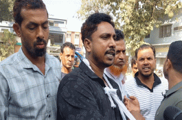 রাজবাড়ীতে প্রকাশ্যে ব্যবসায়ী নেতাকে গুলি