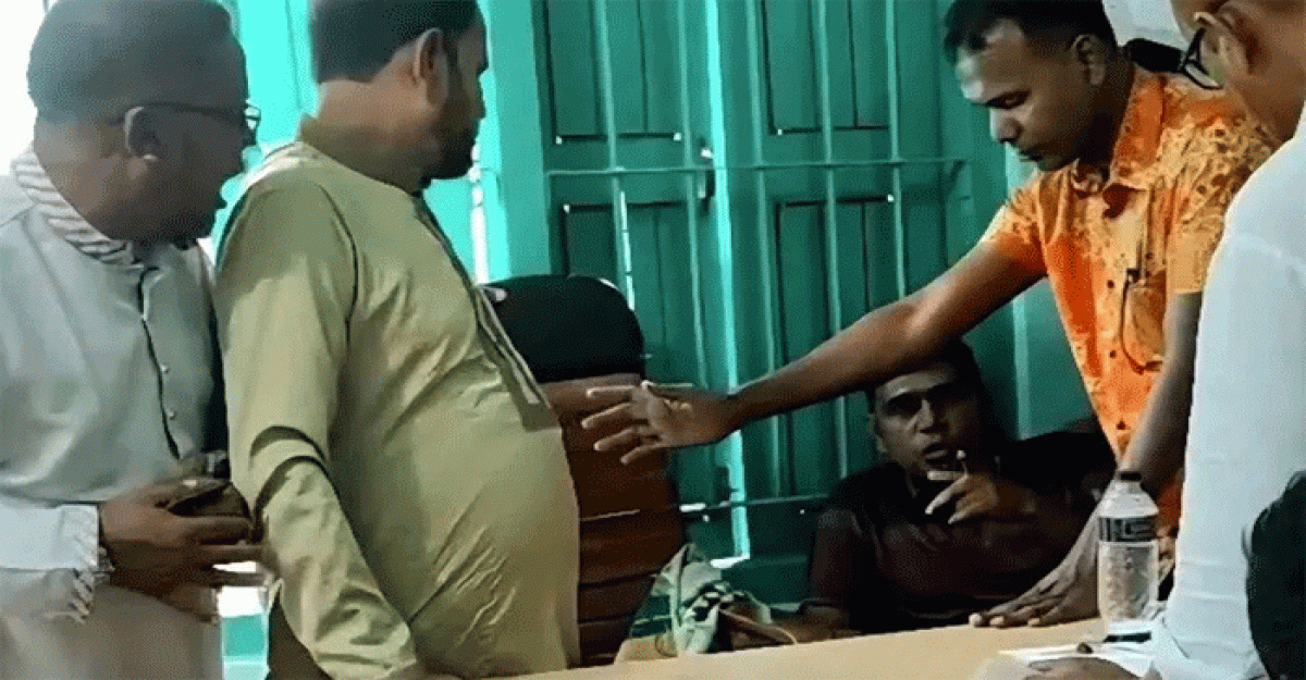 চাঁদা না পেয়ে ইউপি সদস্যকে পেটালেন বিএনপি নেতা